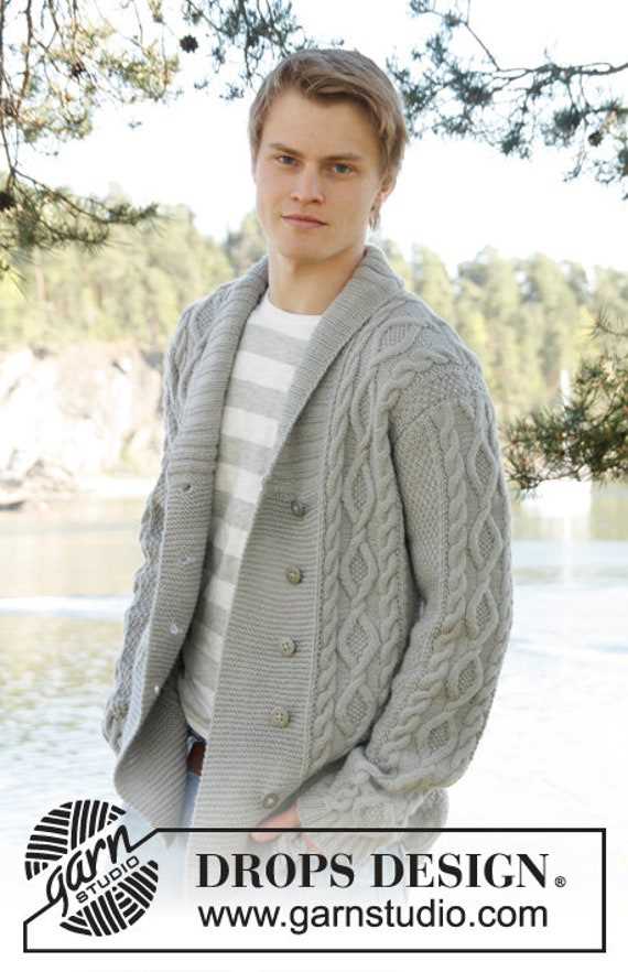 Free men's cardigan knitting patterns