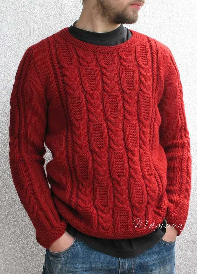 Free men's knitting patterns sweaters