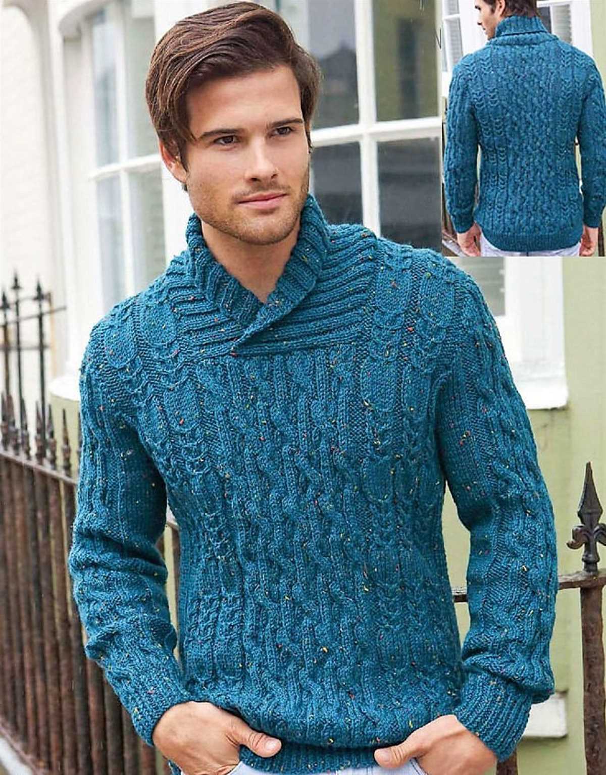 Free mens knitting patterns to download