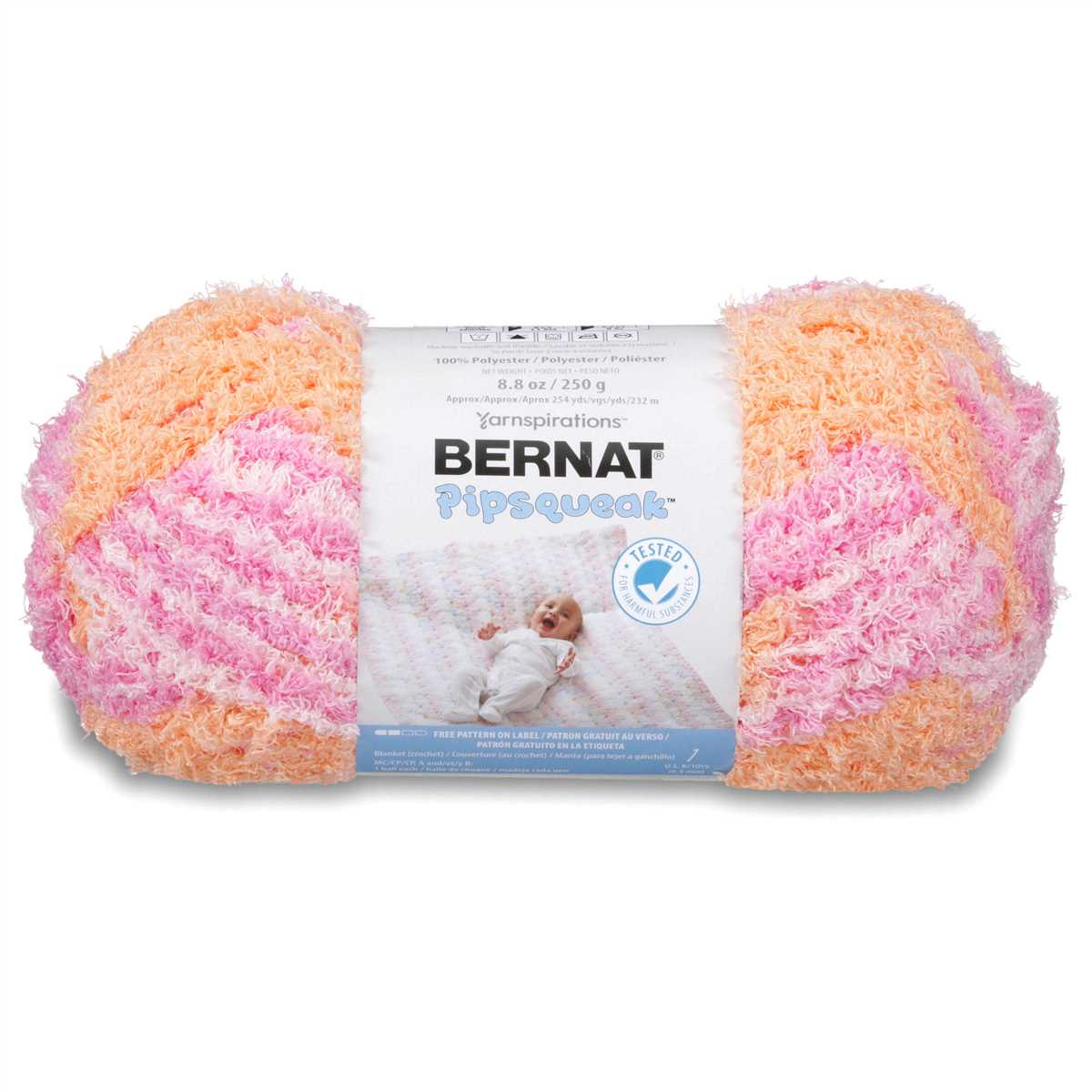 Free knitting patterns using bernat pipsqueak yarn