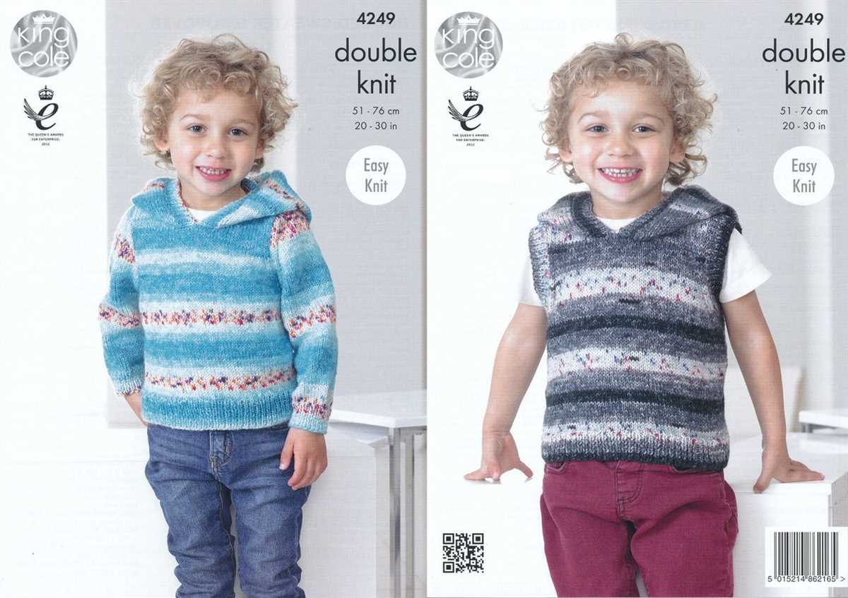 King cole double knitting patterns