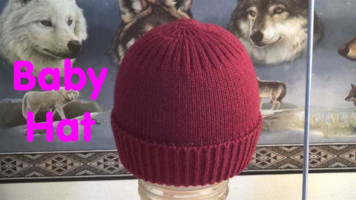 Circular knitting patterns free hat