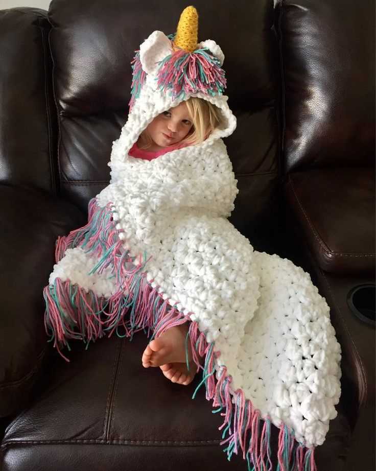 Unicorn blanket knitting pattern free