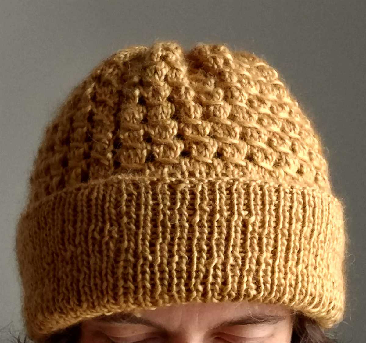 Free pattern for knitted beanie