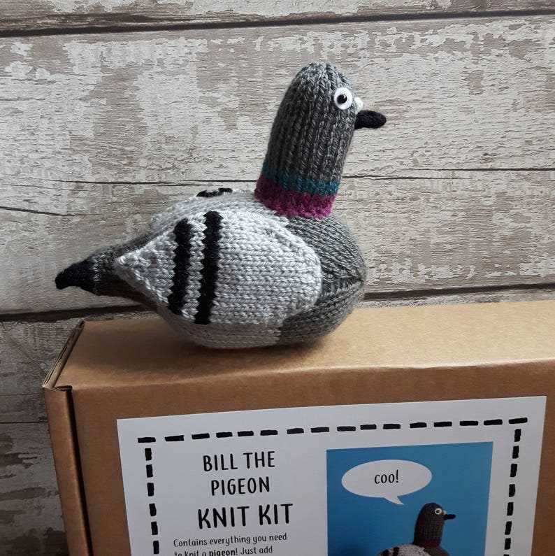 Free pigeon knitting pattern