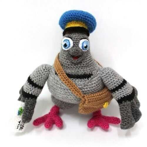 Free pigeon knitting pattern