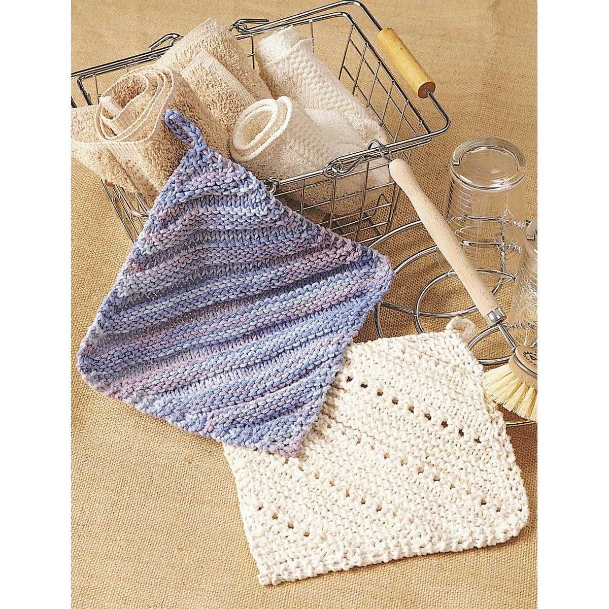 Free printable knitted dishcloth patterns