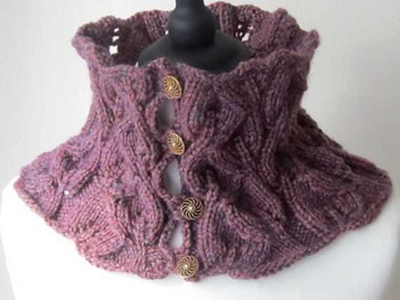 Knitted neck warmer patterns