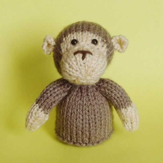 Knitted monkey toy pattern free