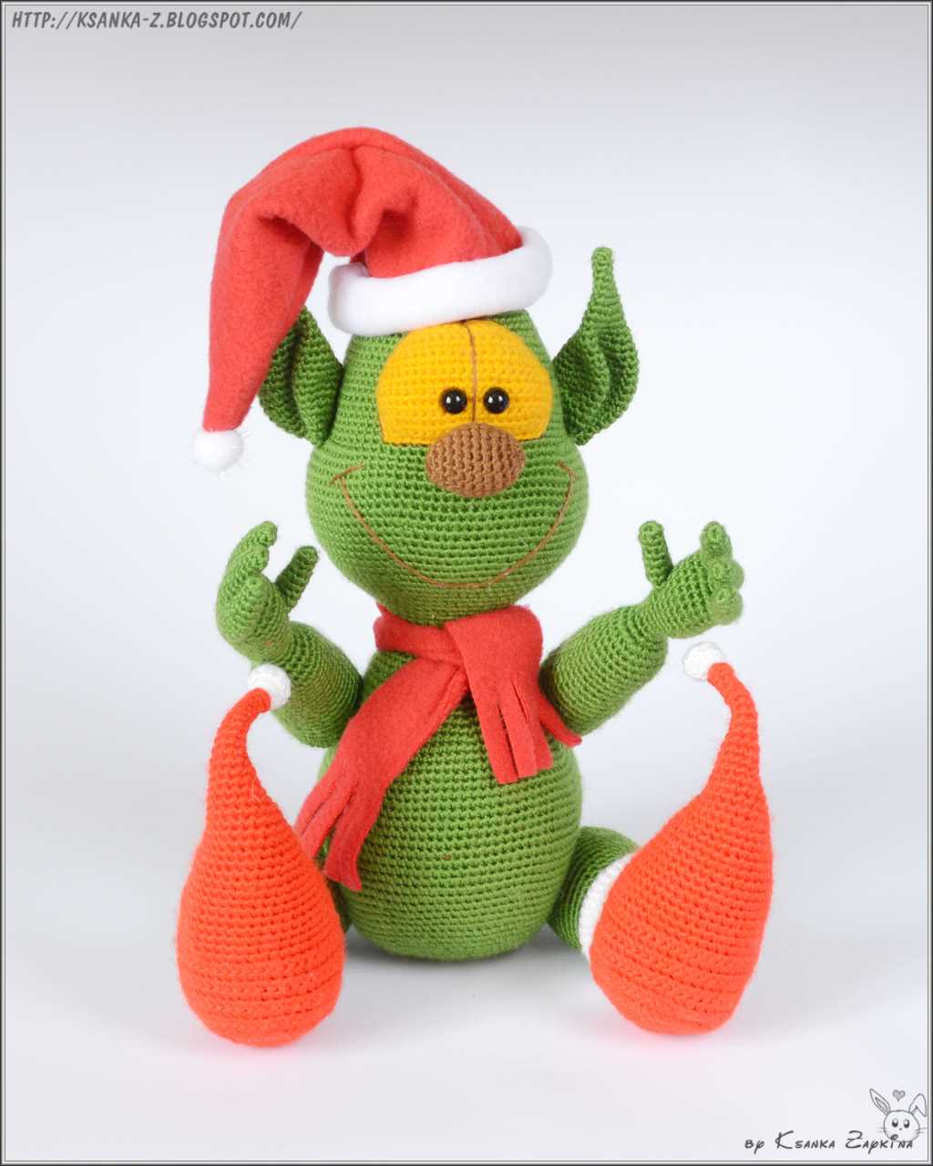 The grinch knitting pattern