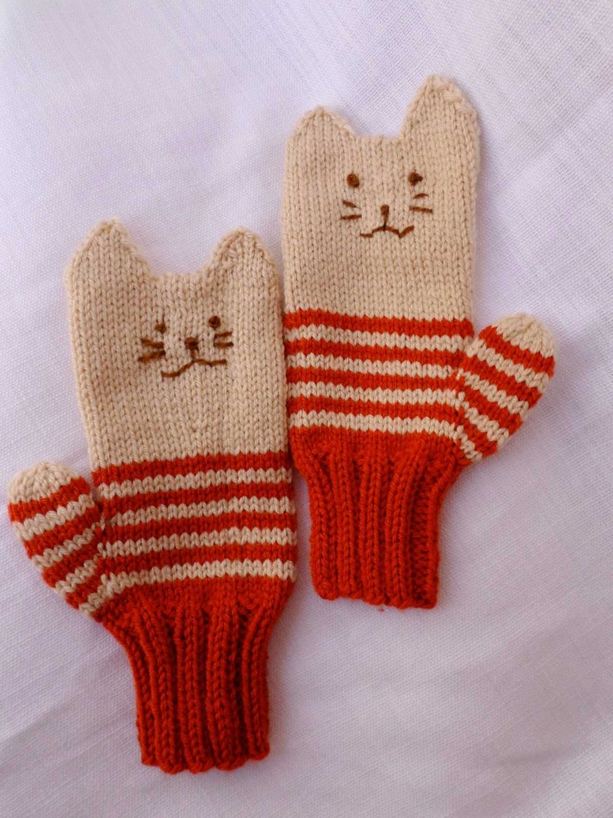 Free knitting mitten patterns for beginners