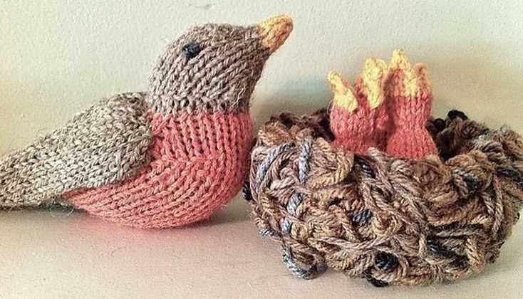 Free robin knitting pattern