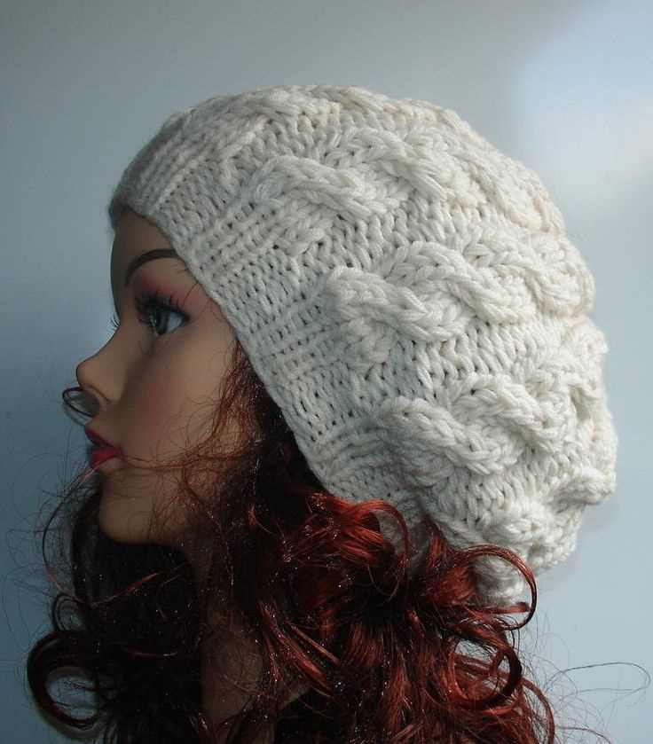 Knit slouchy beret pattern free