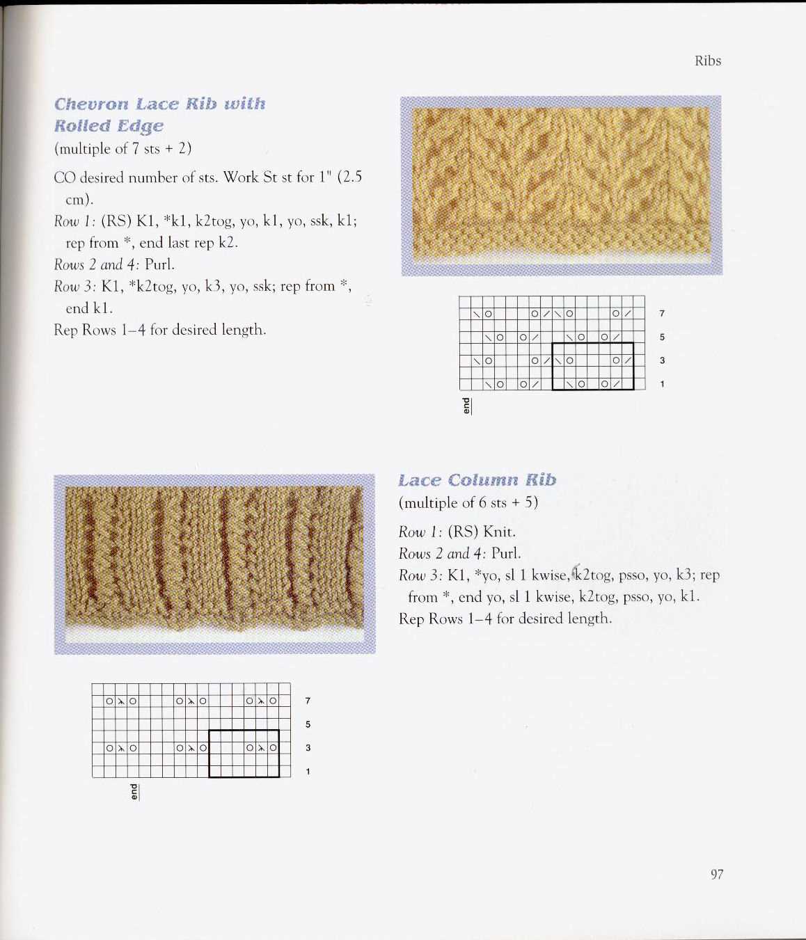 Knitting embellishments patterns