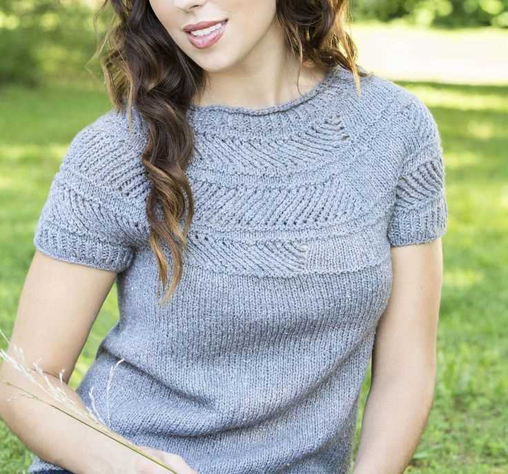 T-shirt knitting pattern