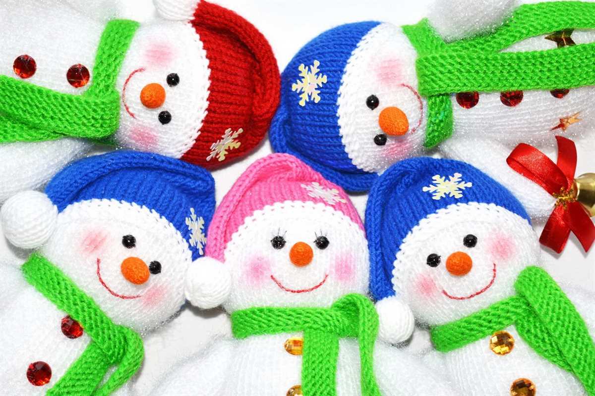 Free snowman hat knitting pattern