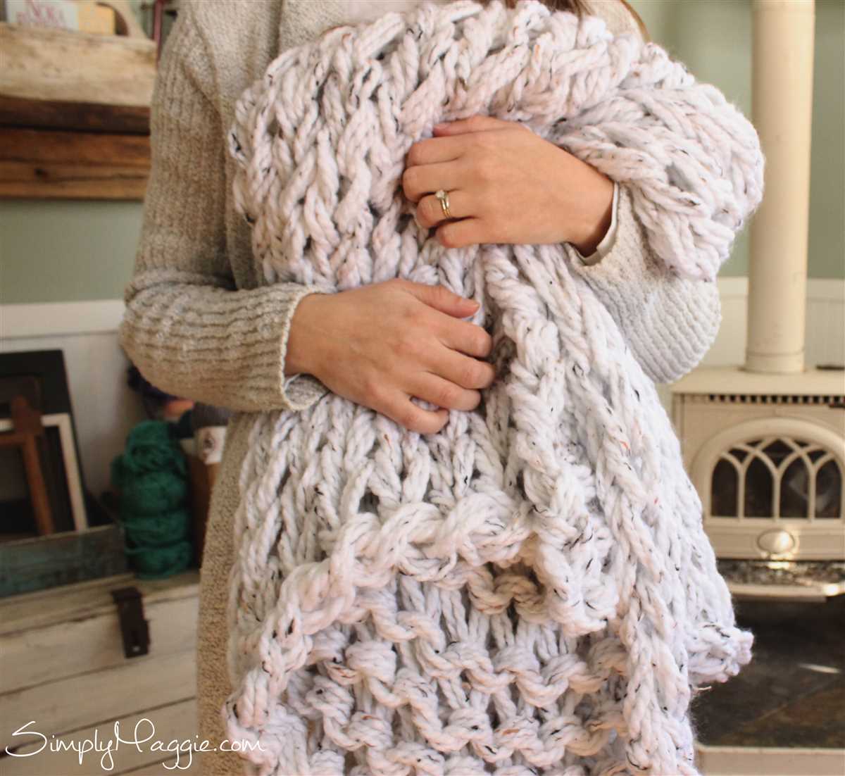 Free super chunky blanket knitting patterns