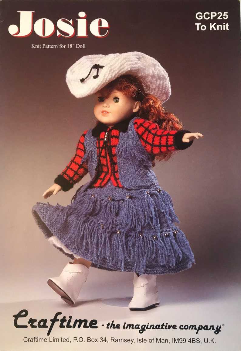 Vintage doll knitting patterns