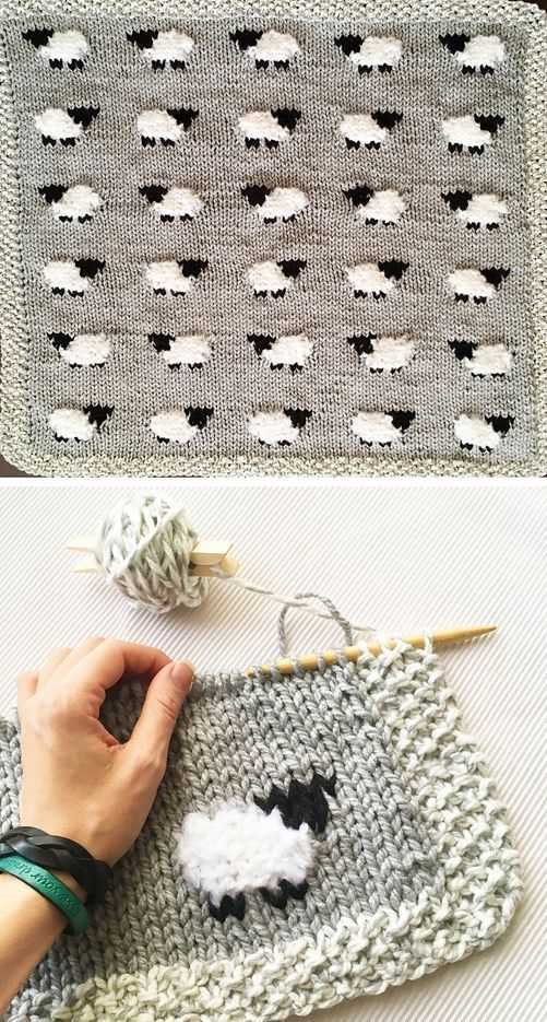 Sheep blanket knitting pattern free download