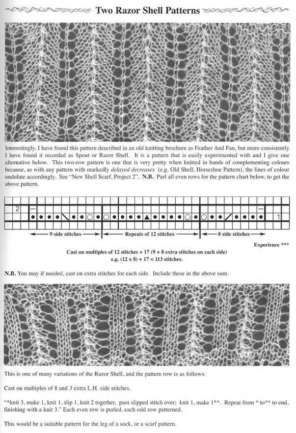 Heirloom patterns knitting