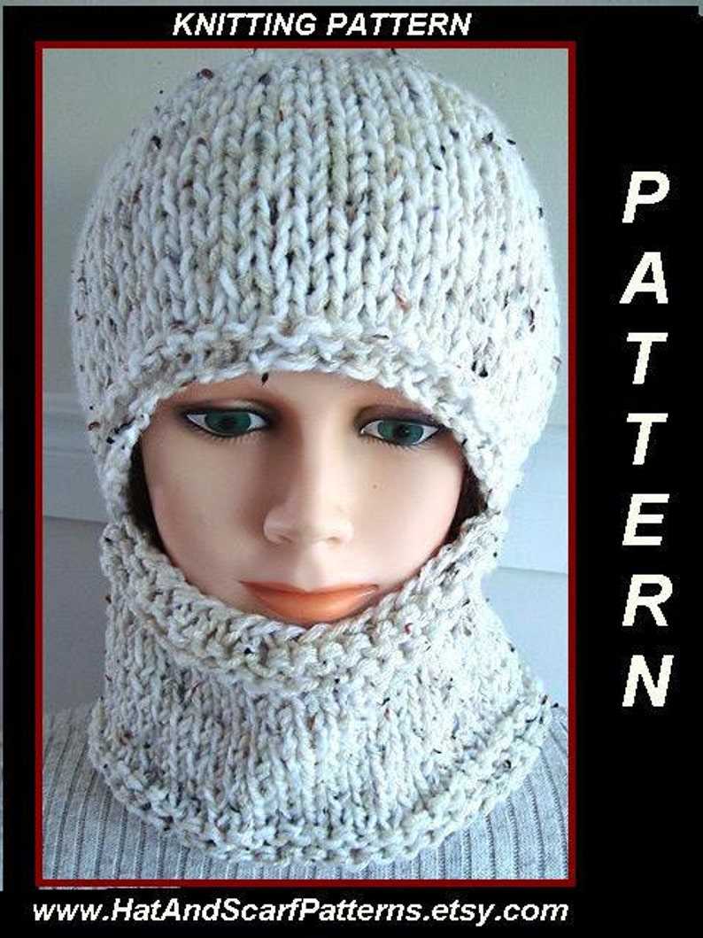 Beginner balaclava knitting pattern