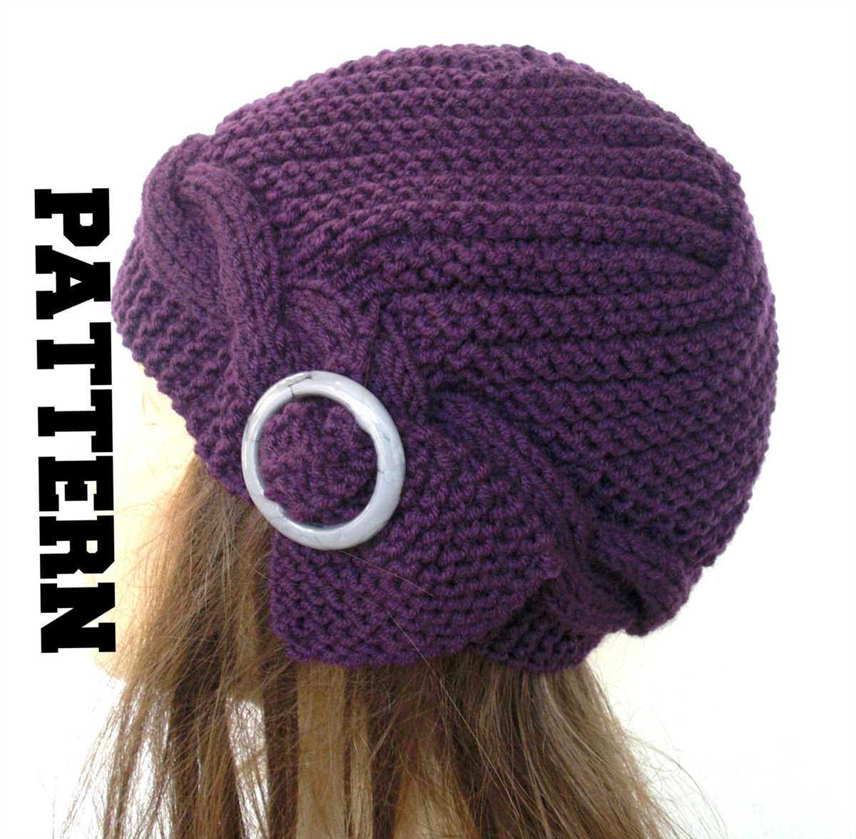 Knitted cloche hat pattern free