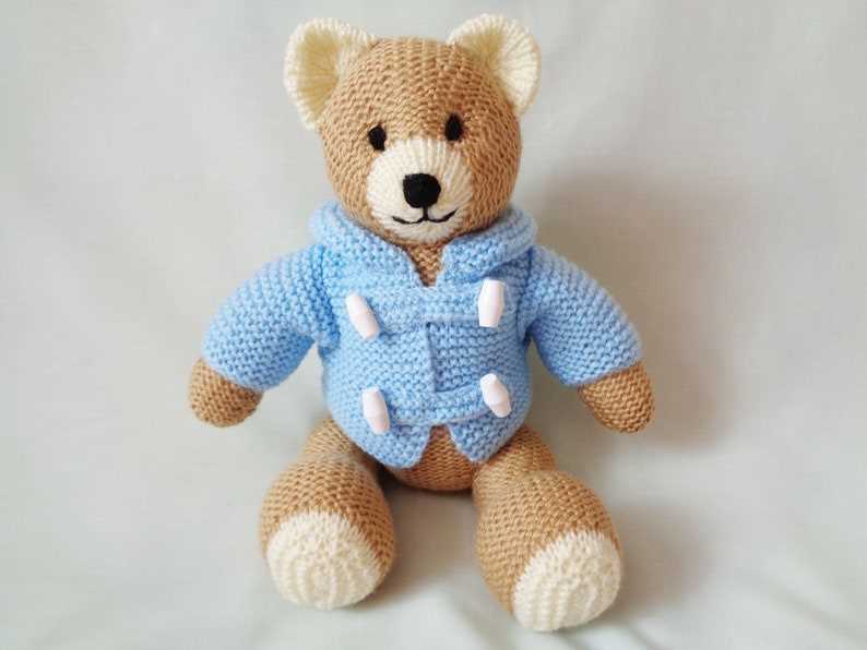 Basic teddy bear knitting pattern