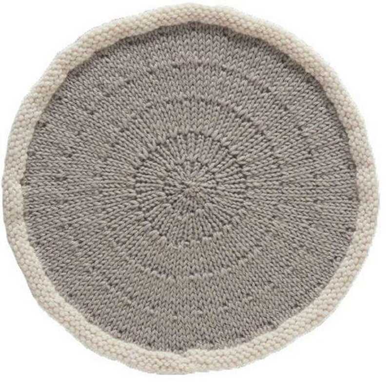 Knit a circle pattern