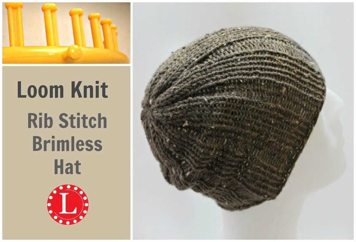 Knit hat loom patterns