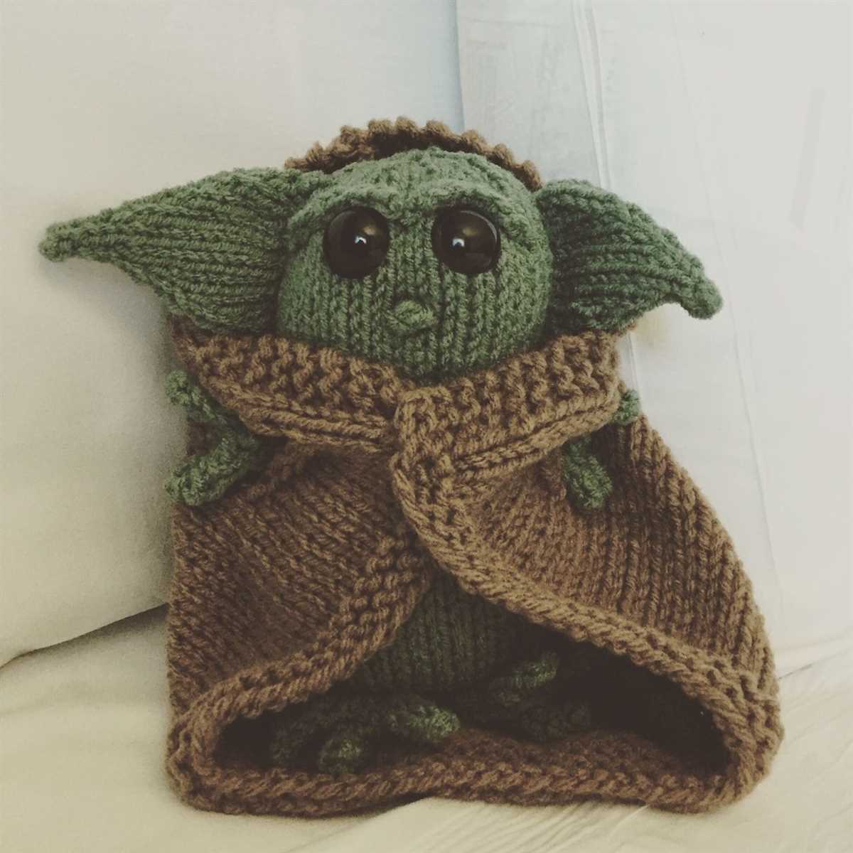 Free yoda knitting pattern