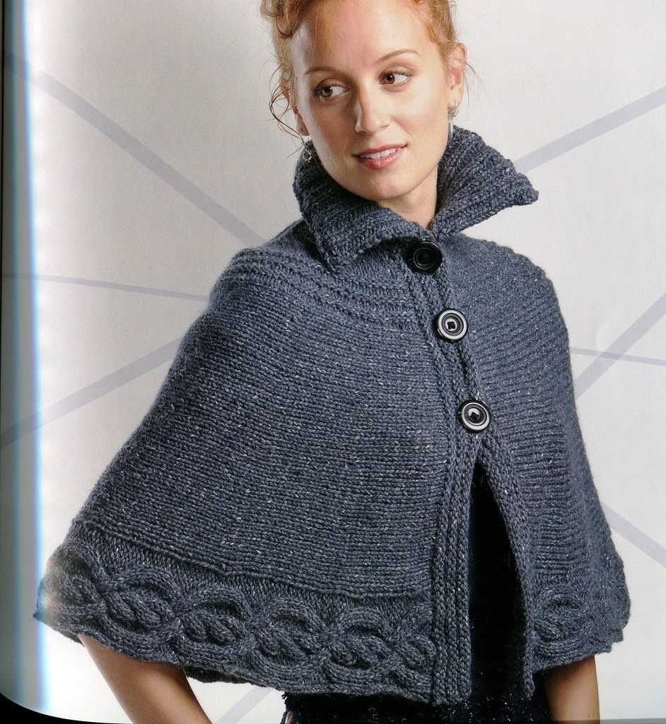 Poncho patterns to knit or crochet