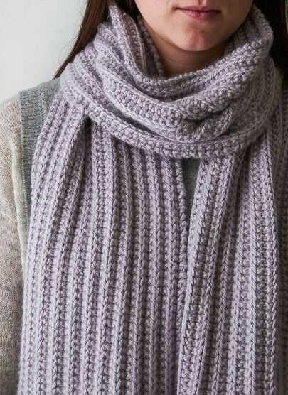 Knit purl scarf patterns