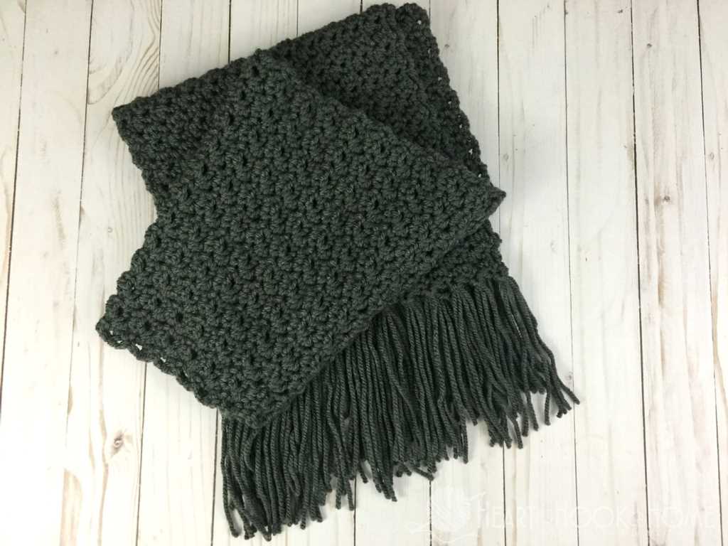 Easy men's scarf knitting pattern free