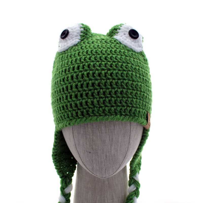 Frog knit hat pattern