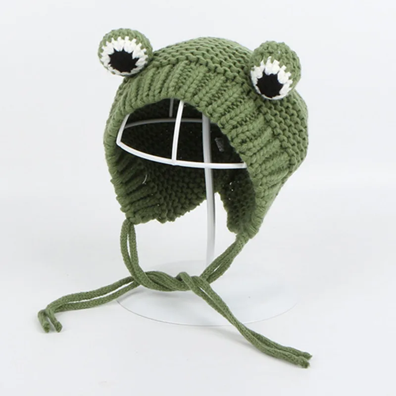 Frog knit hat pattern