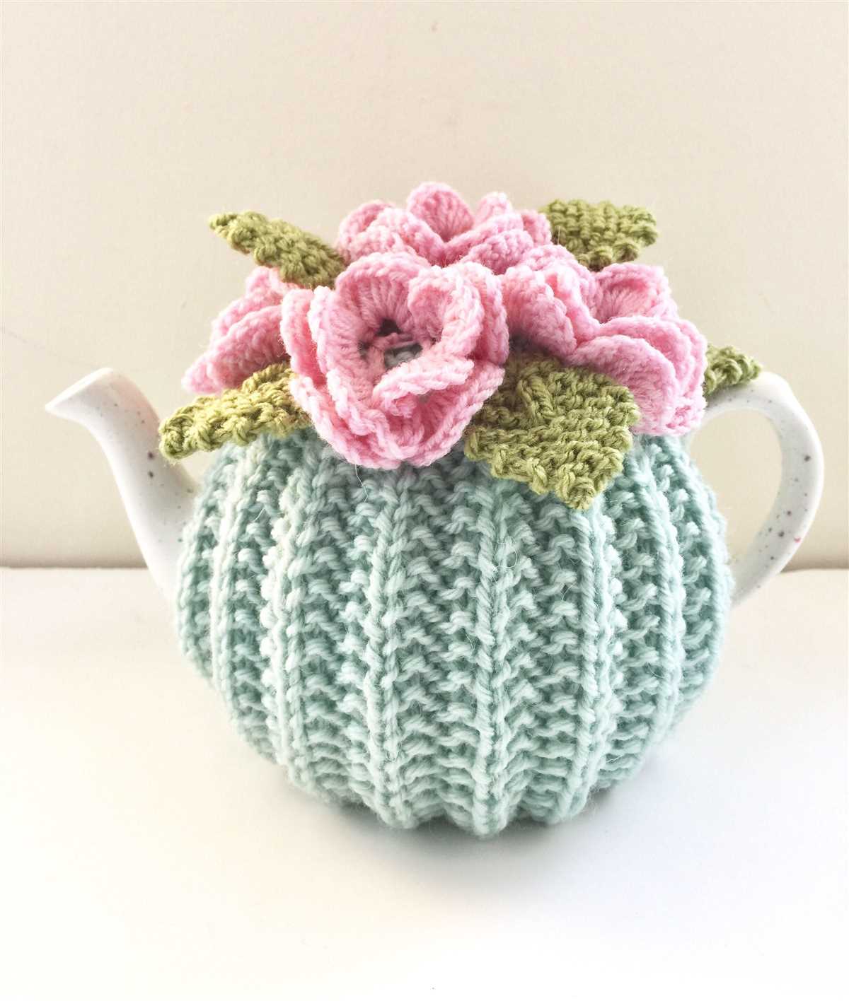 Knitted teapot cozy pattern