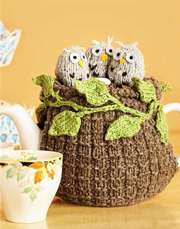Funky tea cosy knitting patterns