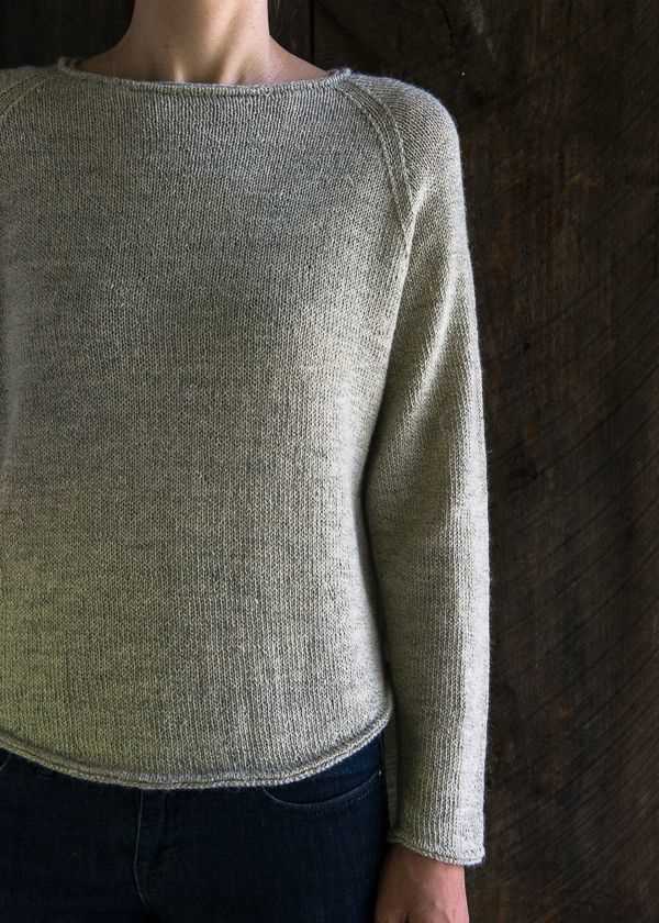 Lightweight knit sweater pattern