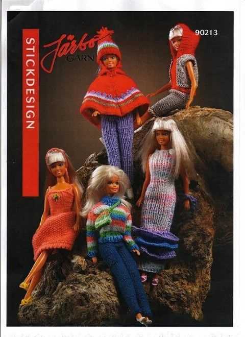 Knitting pattern barbie doll clothes free