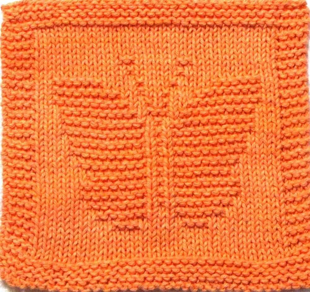 Dishcloth knitting pattern size 8 needles