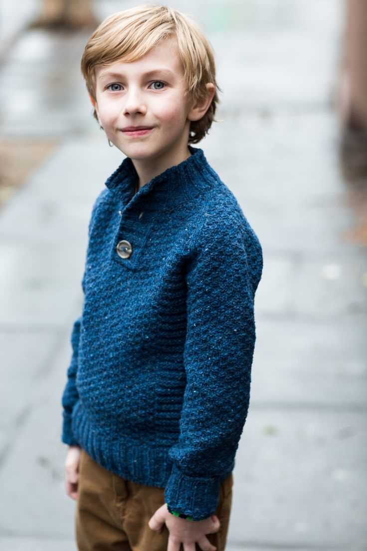 Boy sweater knitting pattern free