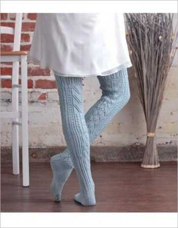 Over the knee leg warmers knitting pattern