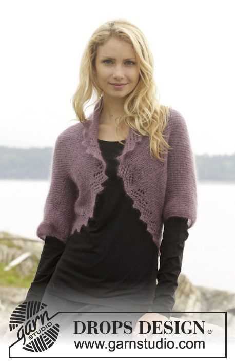 Mohair bolero knitting patterns