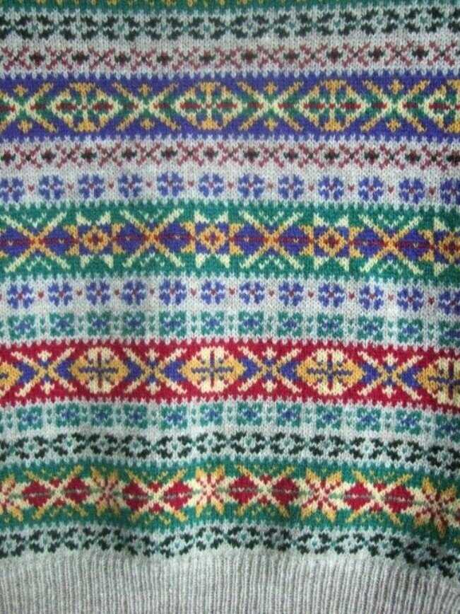 Fair isle jumper knitting patterns uk