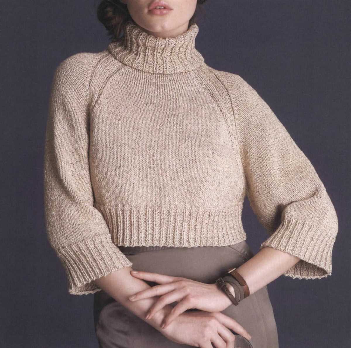 Sweater knitting pattern beginner