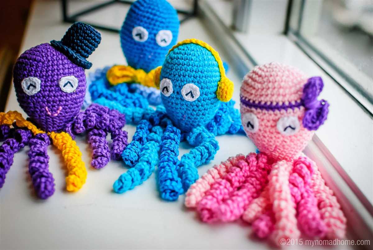 Knitting pattern for octopus