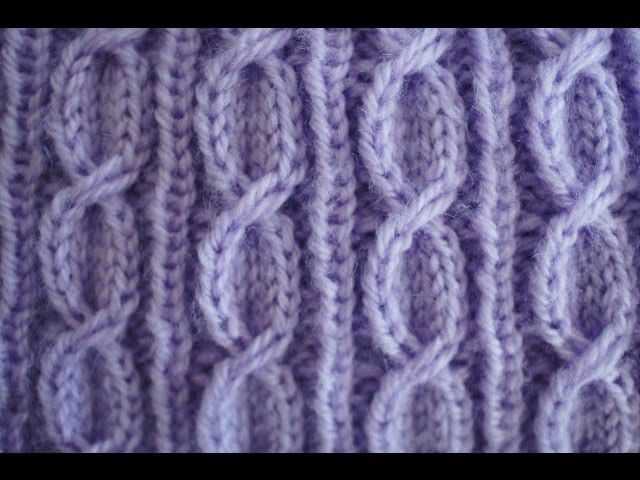 Cable stitch knit hat pattern