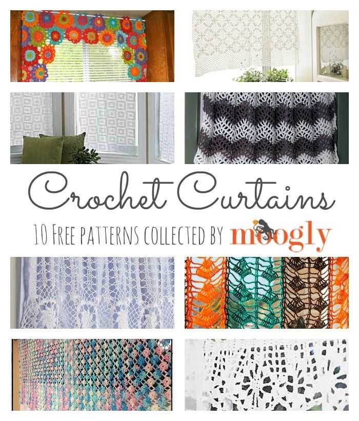 Free knitted curtain patterns