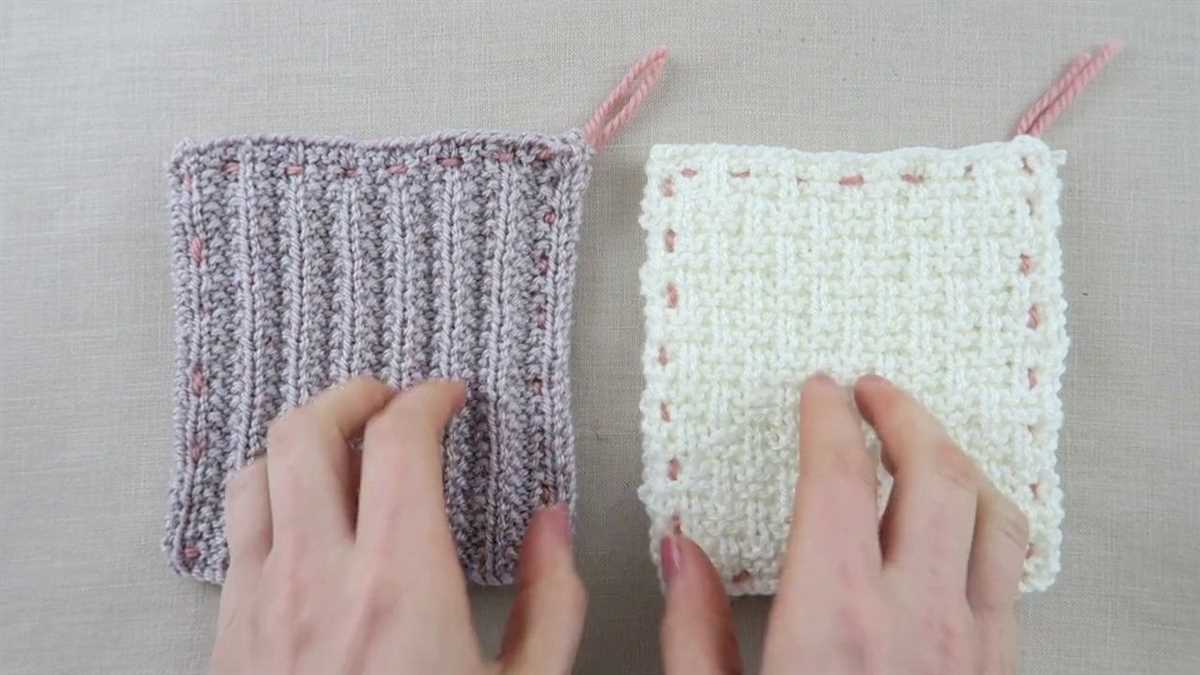 How to do knitting patterns