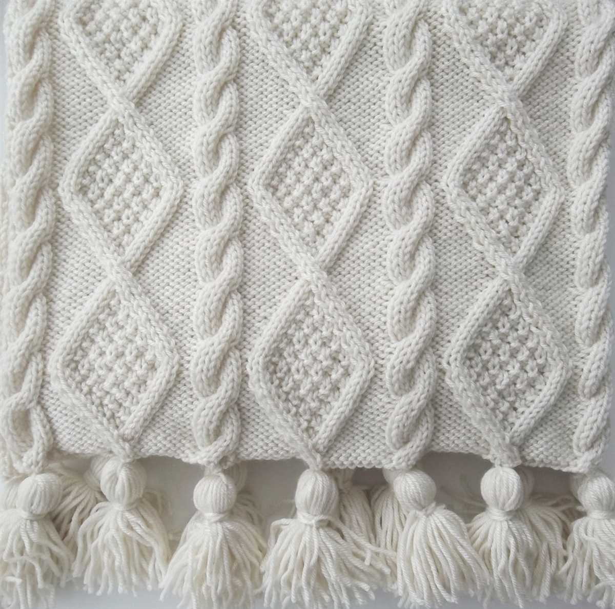 Hand knit scarf patterns